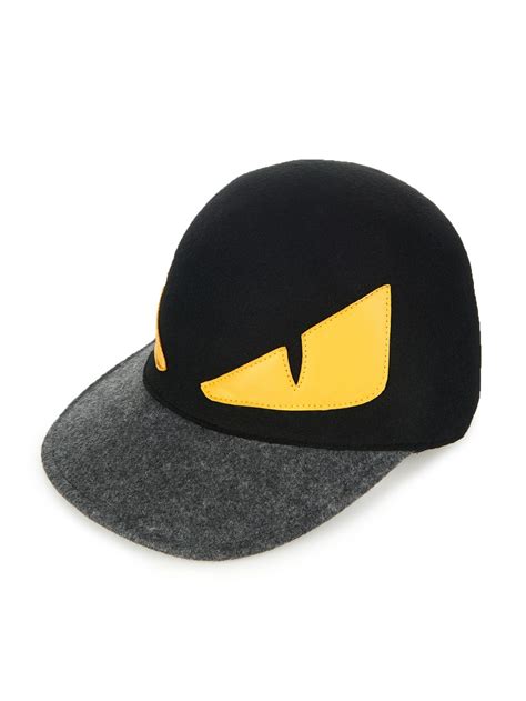 fendi beanie monster eyes|fendi monster eyes baseball cap.